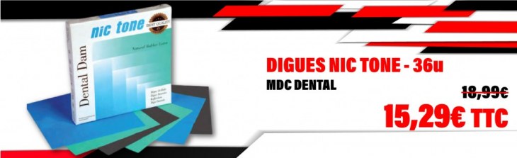 Digue Nic Tone - 36u - MDC DENTAL